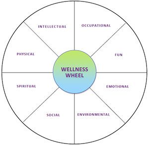 Wellness Coaching wheel